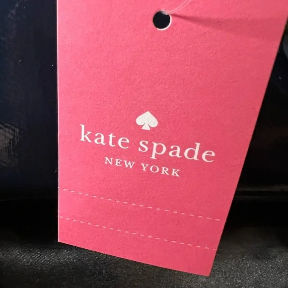 Kate Spade New York “Street Tote Nightcap” LARGE Canvas and Patent Leather. NWT - Picture 13 of 13